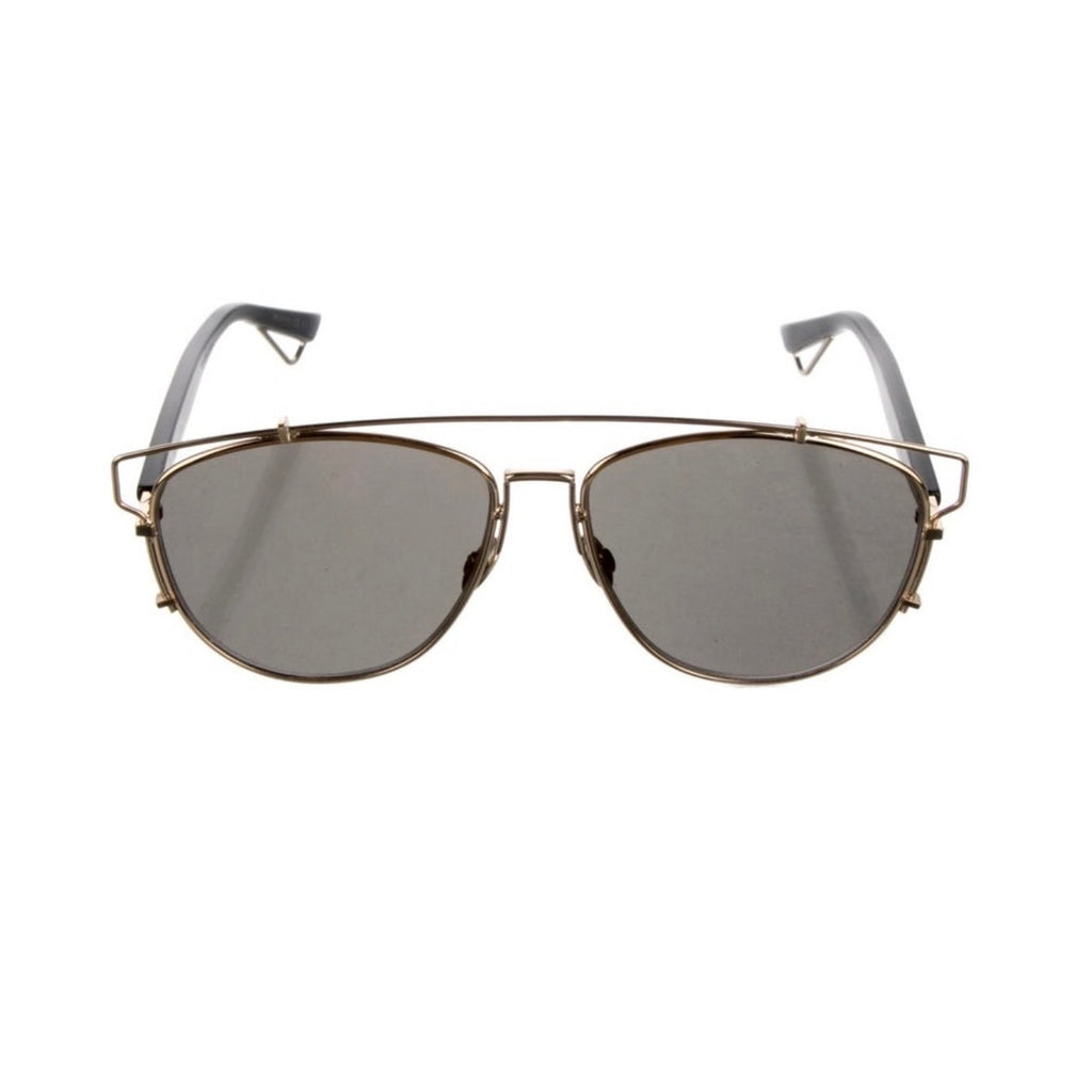Christian Dior DiorTechnologic Aviator Sunglasses With Case