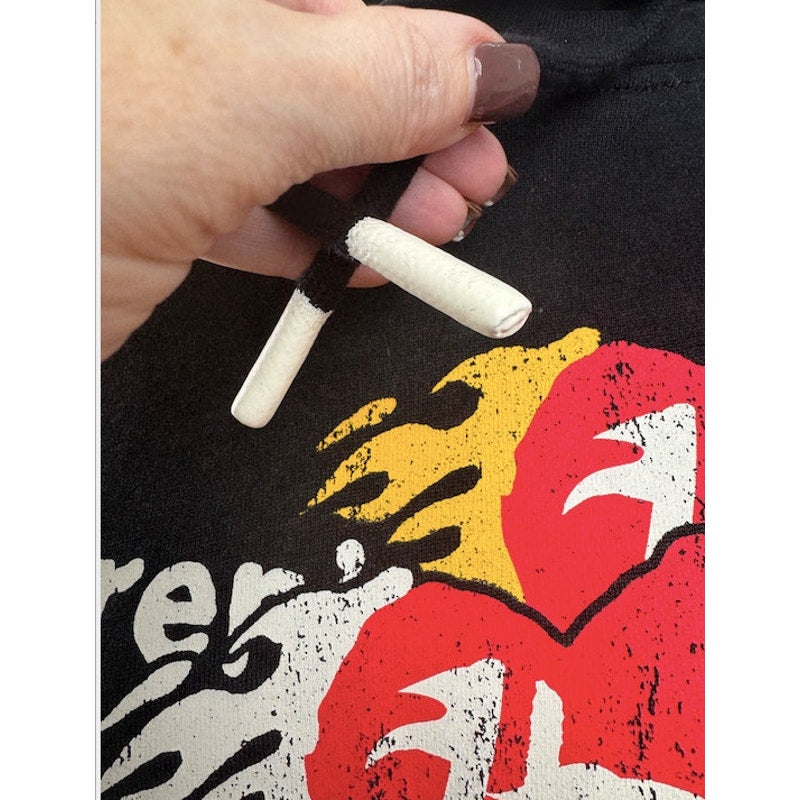 Men's Hyde Park "You Aren't Invited" Easy Does It Double Heart Hoodie Black S