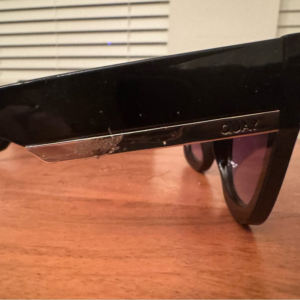 QUAY BY THE WAY sunglasses NWOT’s which are Sold Out This listing for black pair