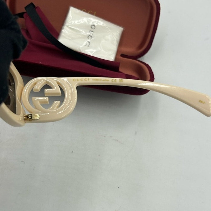 Women's Gucci oversized square acetate sunglasses GG1326S made in Italy