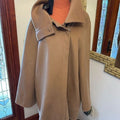 Women’s Akris 100% camel hair double face coat size 8 made in Italy