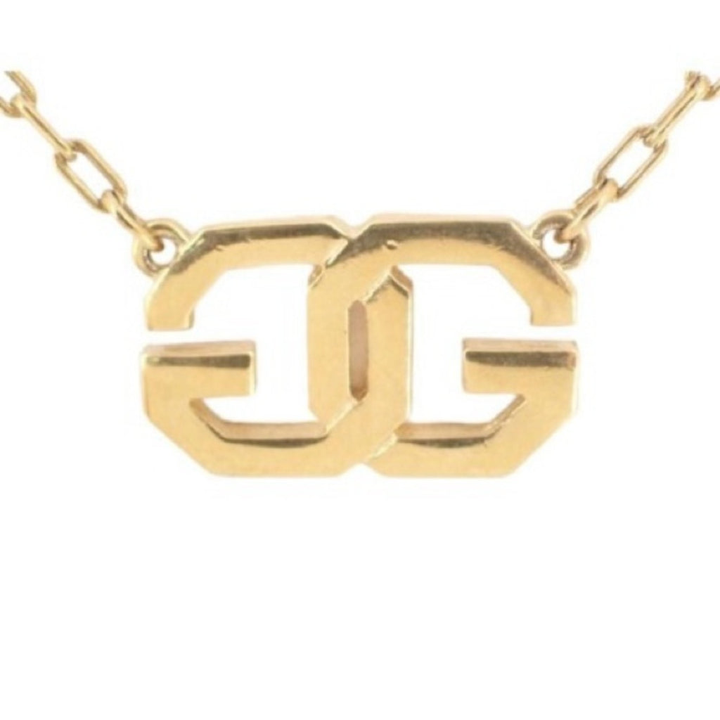 Givenchy Gold plated Vintage GG logo Necklace 0.51 × 16.73 × 0.87 (LxWxH)