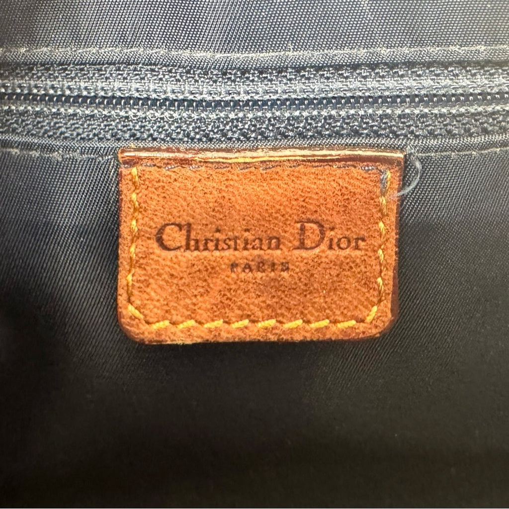 Christian Dior Diorissimo Trotter Canvas Street Chic Dome handbag or Satchel.