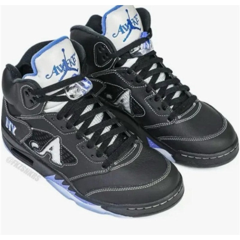 MEN’s Awake Ny X Jordan 5 Black “racer Blue” 8.5 Completely DS, OG box 1/13.000