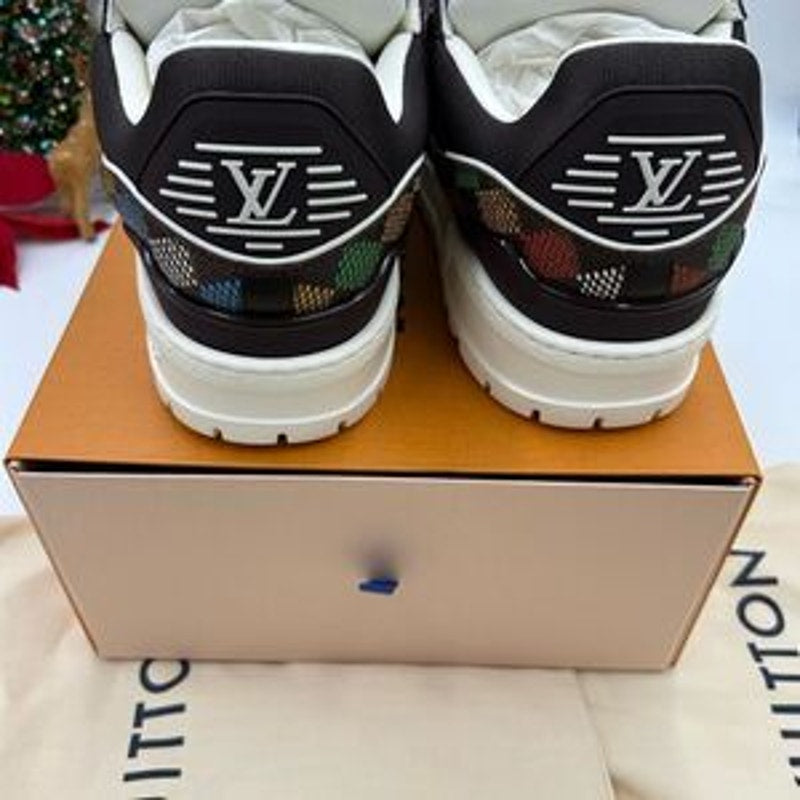 Men’s Louis Vuitton X Murakami trainer sneakers size 10 fits 11 US made in Italy