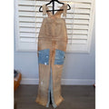 Gallery Dept. Distressed Panelled Carpenter Overalls – Size Large – Made in USA