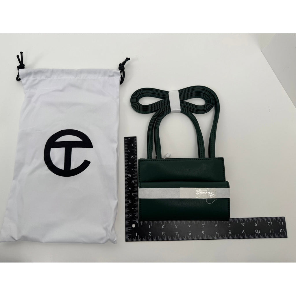 Telfar NWT Olive Green Giftable Small Shopper Bag