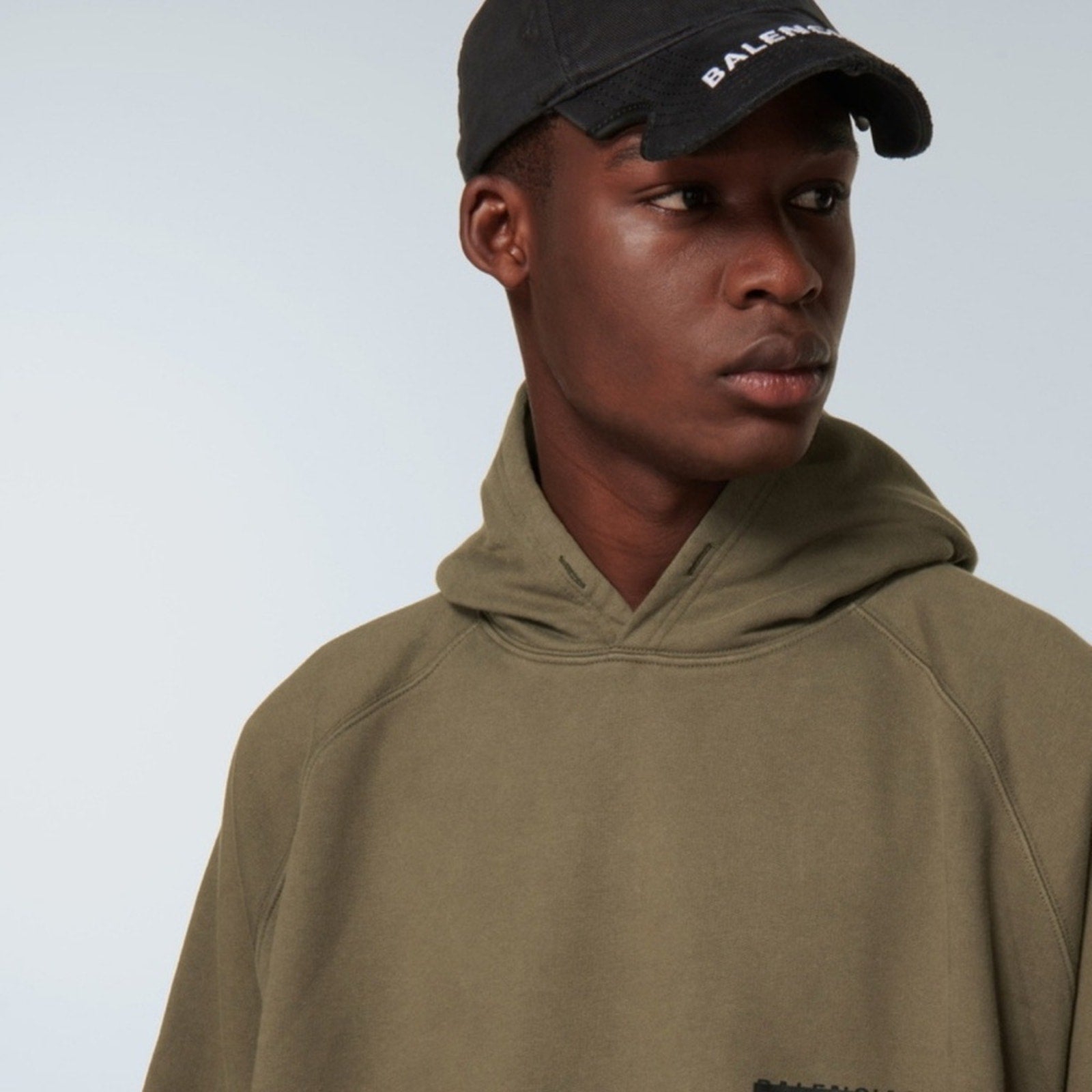 Men’s Balenciaga olive hoodie, large New without tags
Strike 1917 cotton hoodie