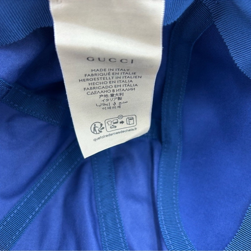 Men's Gucci 1921 logo baseball cap size medium/adjustable made in Italy