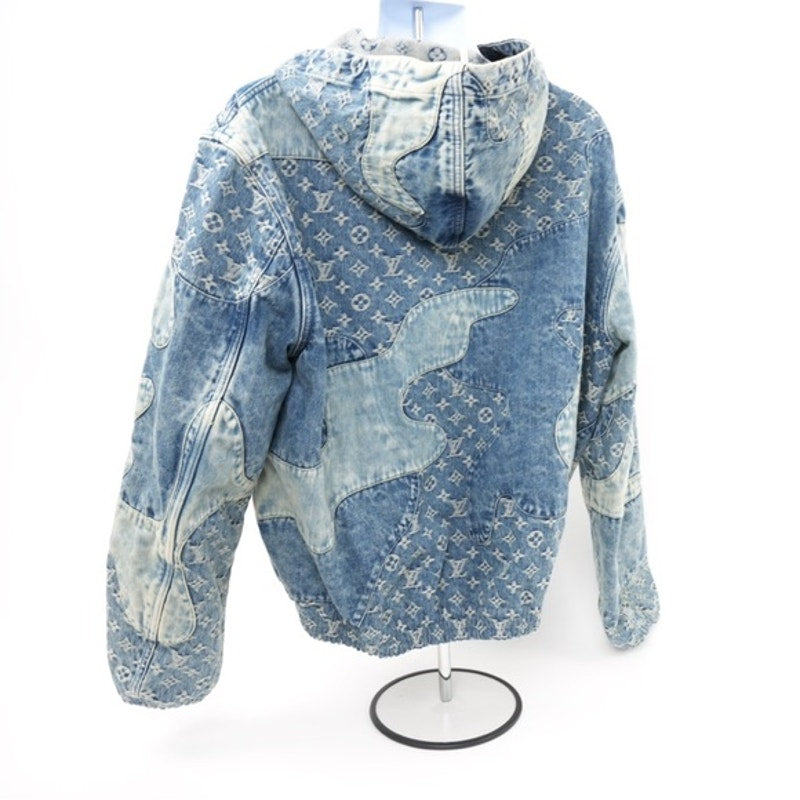 Louis Vuitton x Nigo Monogram Patchwork Denim Hoodie NWT’s size XL