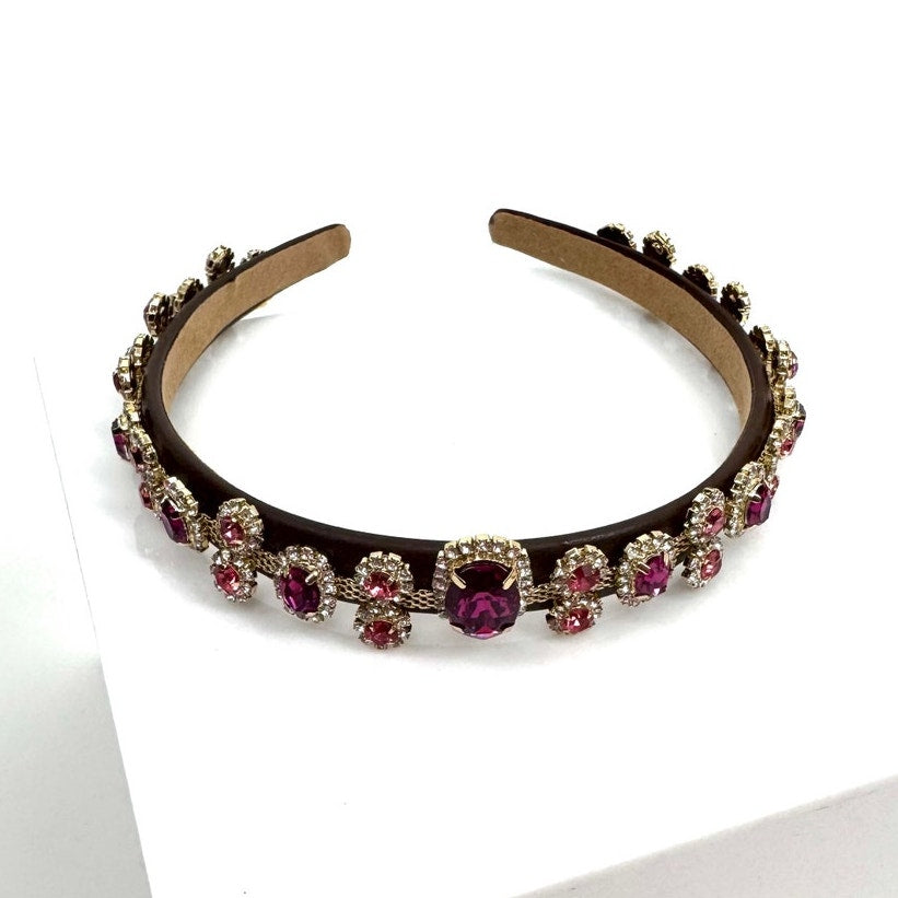 Handcrafted Bridal Headband – One of a-Kind Elegant Special Occasion