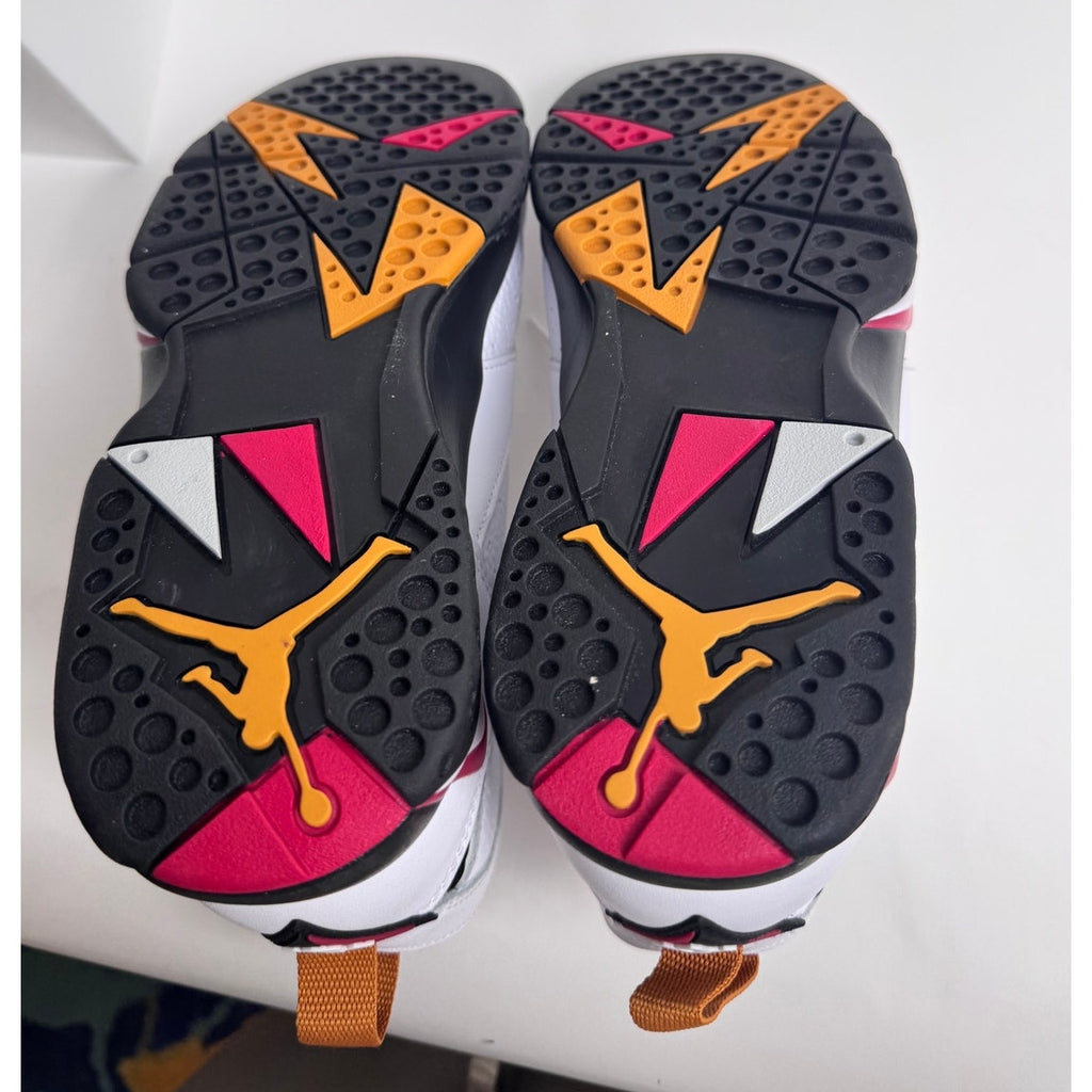 Unisex Nike Air Jordan 7 Cardinal Red and Chutney CU9307-106 Sneakers Size 7