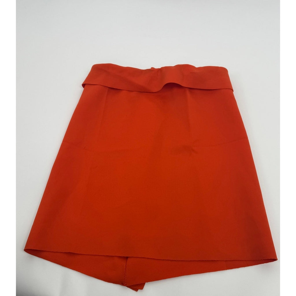 Lanvin NWOT Orange Draped Strapless Top FR 38 US 6