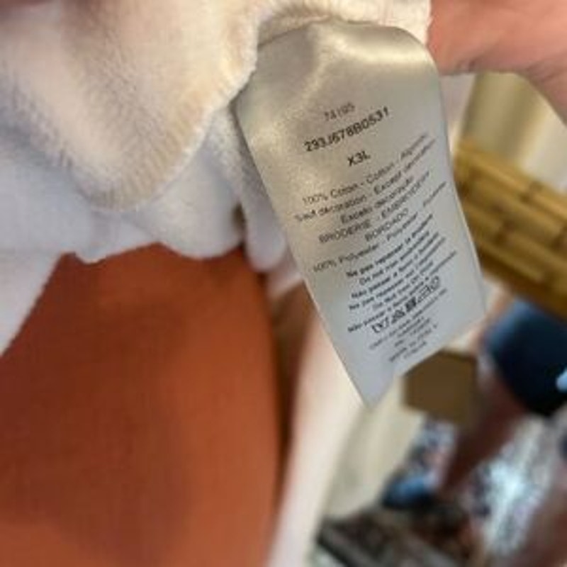 Men’s Dior Jardin flower hoodie size 3 XL made in Italy PRISTINE