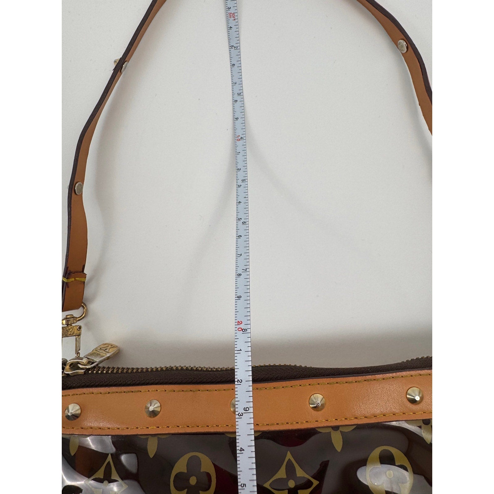 Rare Louis Vuitton Women's Brown Monogram PVC Pochette Bag
