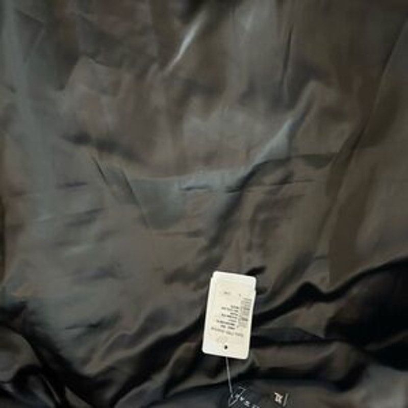 Men's WHO DECIDES war hardware, varsity jacket, size XL