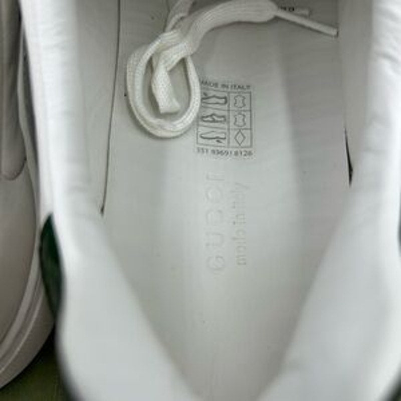 Women's Gucci, ace leather, web stripe sneakers size 40 made in Italy