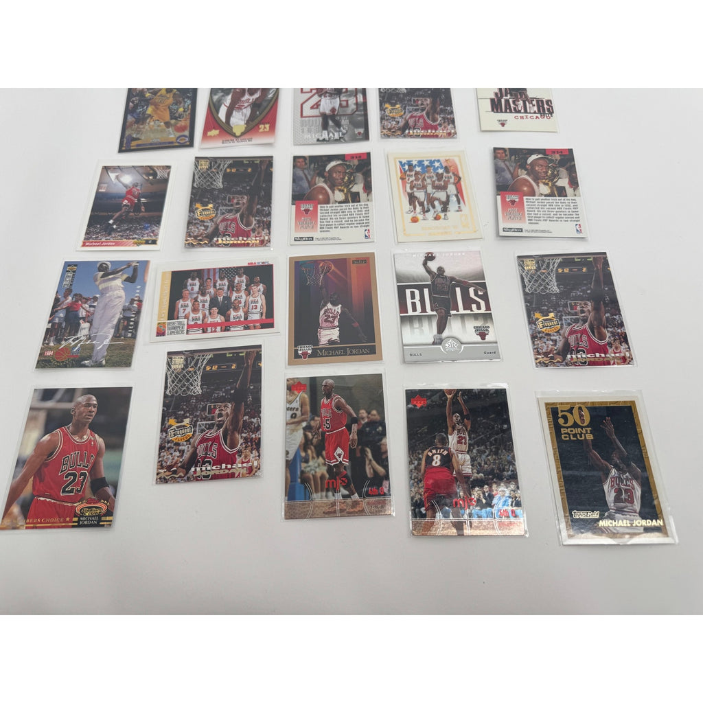 Michael Jordan Collector’s Card Bundle – NBA Trading Cards Lot