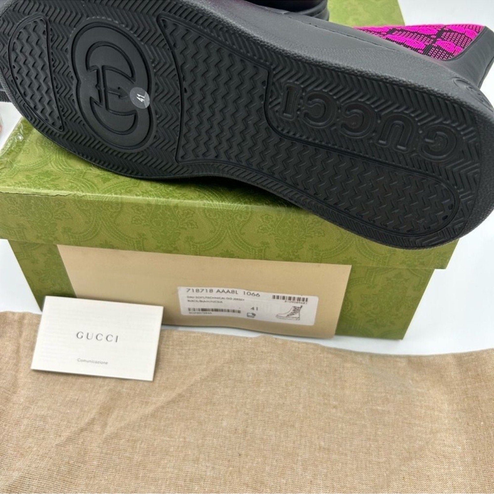 Women's Gucci GG motif Leather, Chelsea boots size 41 made in Italy