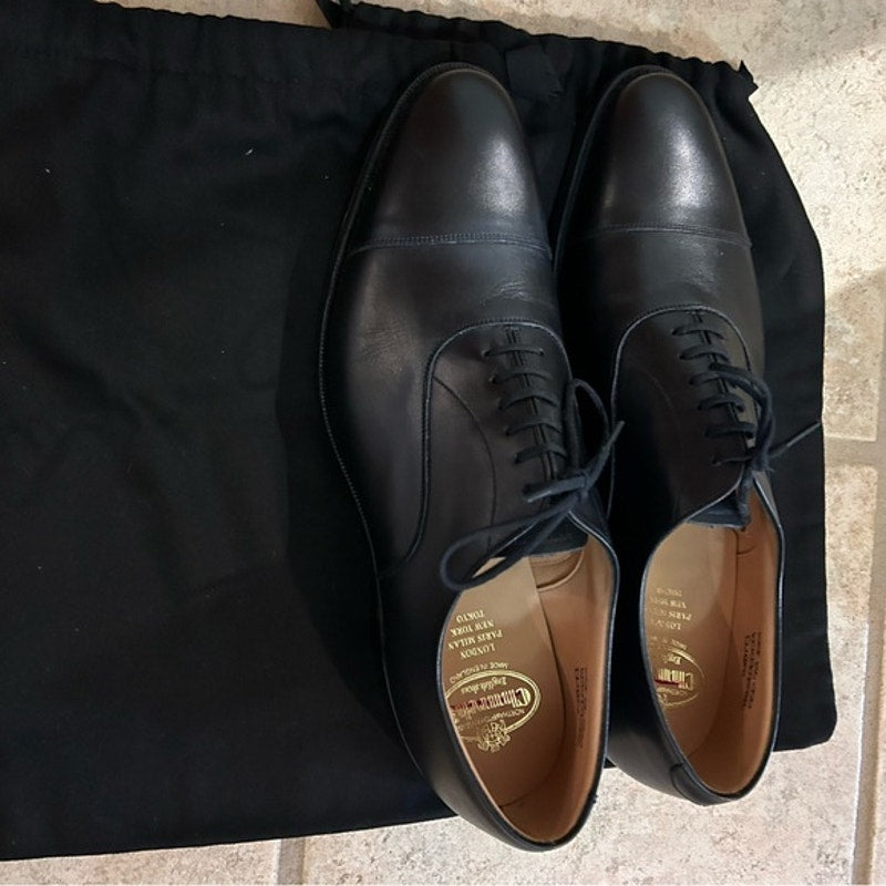 Men's Church's of England, Leather cap toe Oxford's size 10 made in England