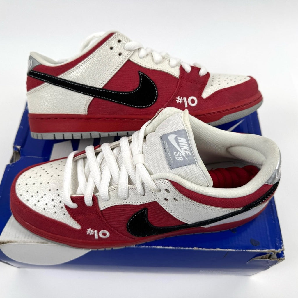 DS 2011 NIKE SB DUNK LOW PREMIUM SB ROLLER DERBY SZ 10 MENS 313170-601