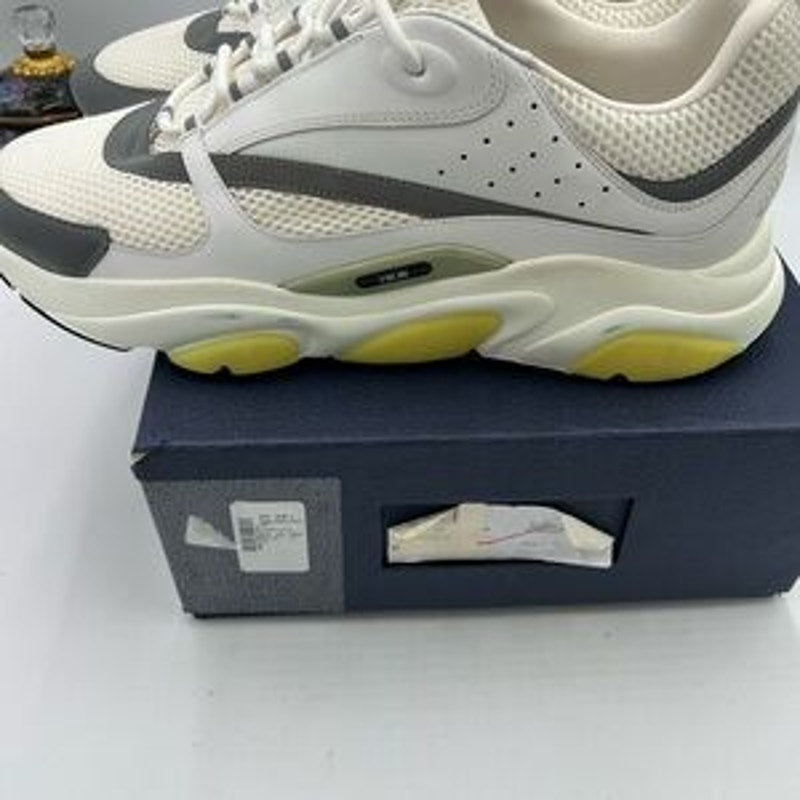 Men's Dior B 22 white/gray sneakers size 51 made in Italy