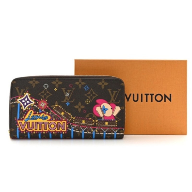 Louis Vuitton Vivienne Westwood Roller Coaster Long Zippy Wallet