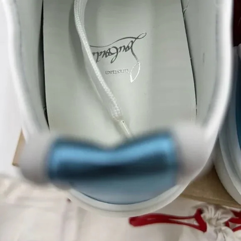 Men's Christian Louboutin adolon trash, limited edition sneaker size 44