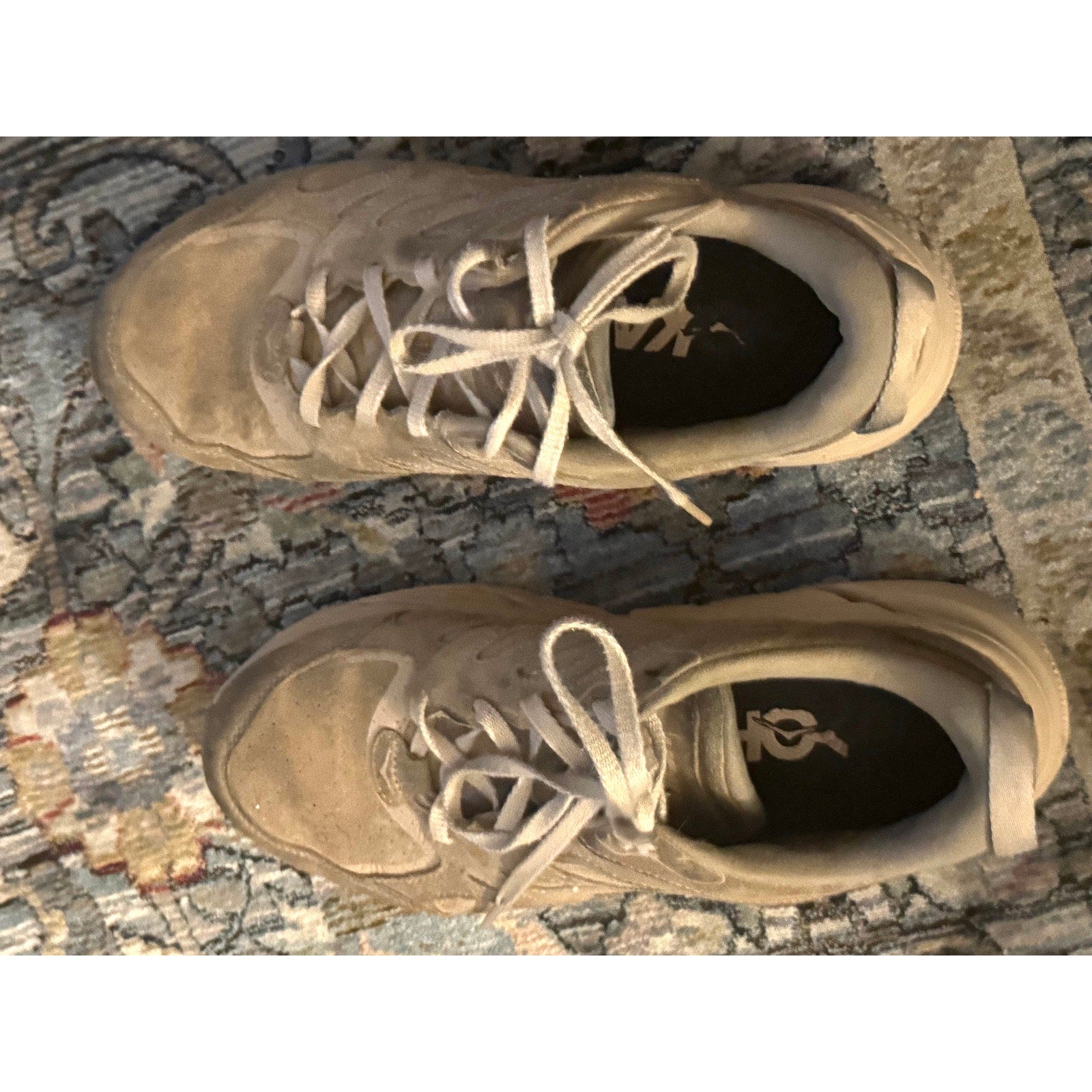 HOKA Tan One Clifton L Suede 1122571-SSDD Sneakers Women's Size 10M