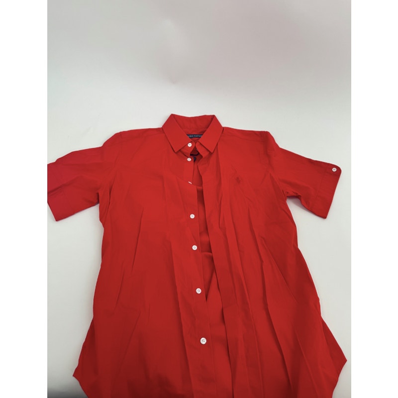 Ralph Lauren Black Label NWT Red Button Down Shirt Size 10