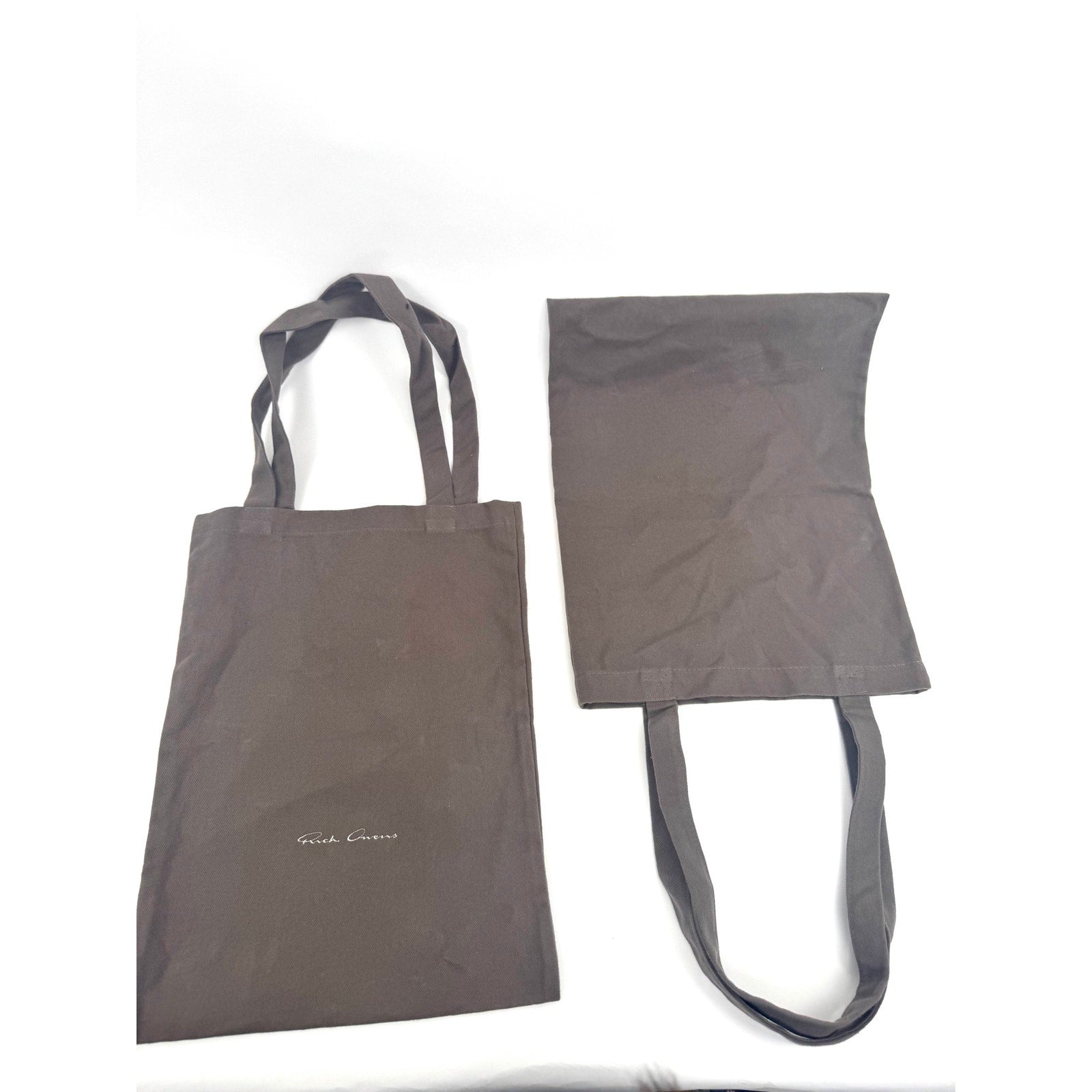 Rick Owens Dust Bag Bundle – 2 Designer Tote Dust Bags