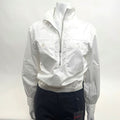 AYR NWT Dockside White Long Sleeve Half Zip Jacket Size XS