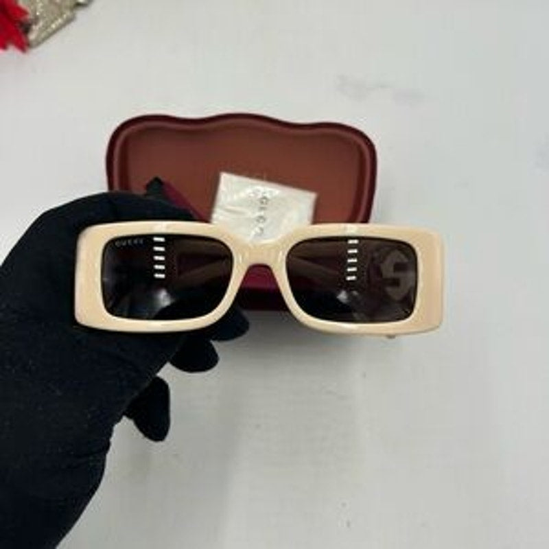 Women's Gucci oversized square acetate sunglasses GG1326S made in Italy
