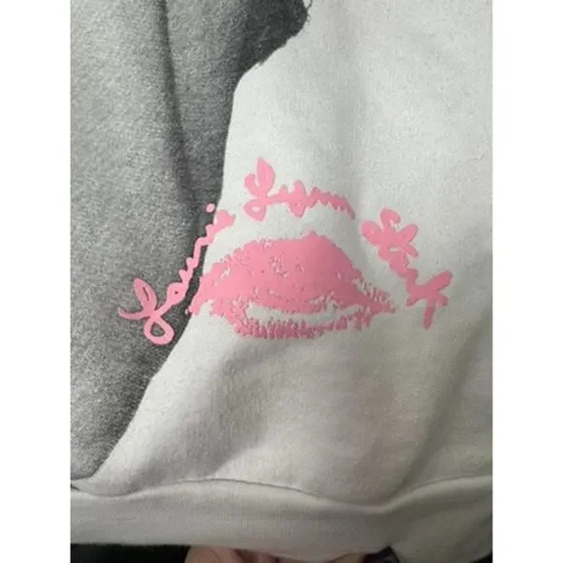 Men's RARE Chrome Hearts x Matty Boy Pink Graphic Hoodie - Oversized Large