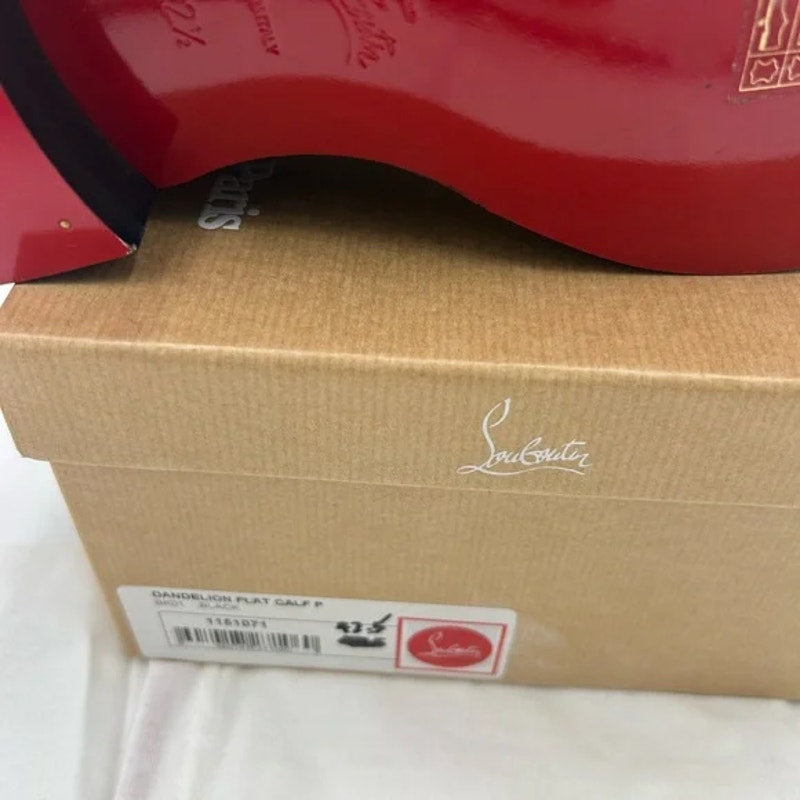 Men's Christian Louboutin chambeliss Derby shoes size 42.5 made in Italy