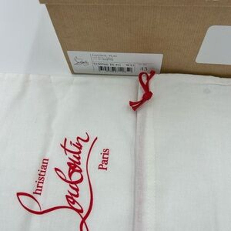 Men's Christian Louboutin DAVISOL navy Oxford, Derby shoe size 43 made in Italy