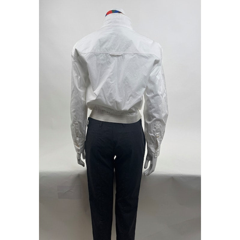 AYR NWT Dockside White Long Sleeve Half Zip Jacket Size XS