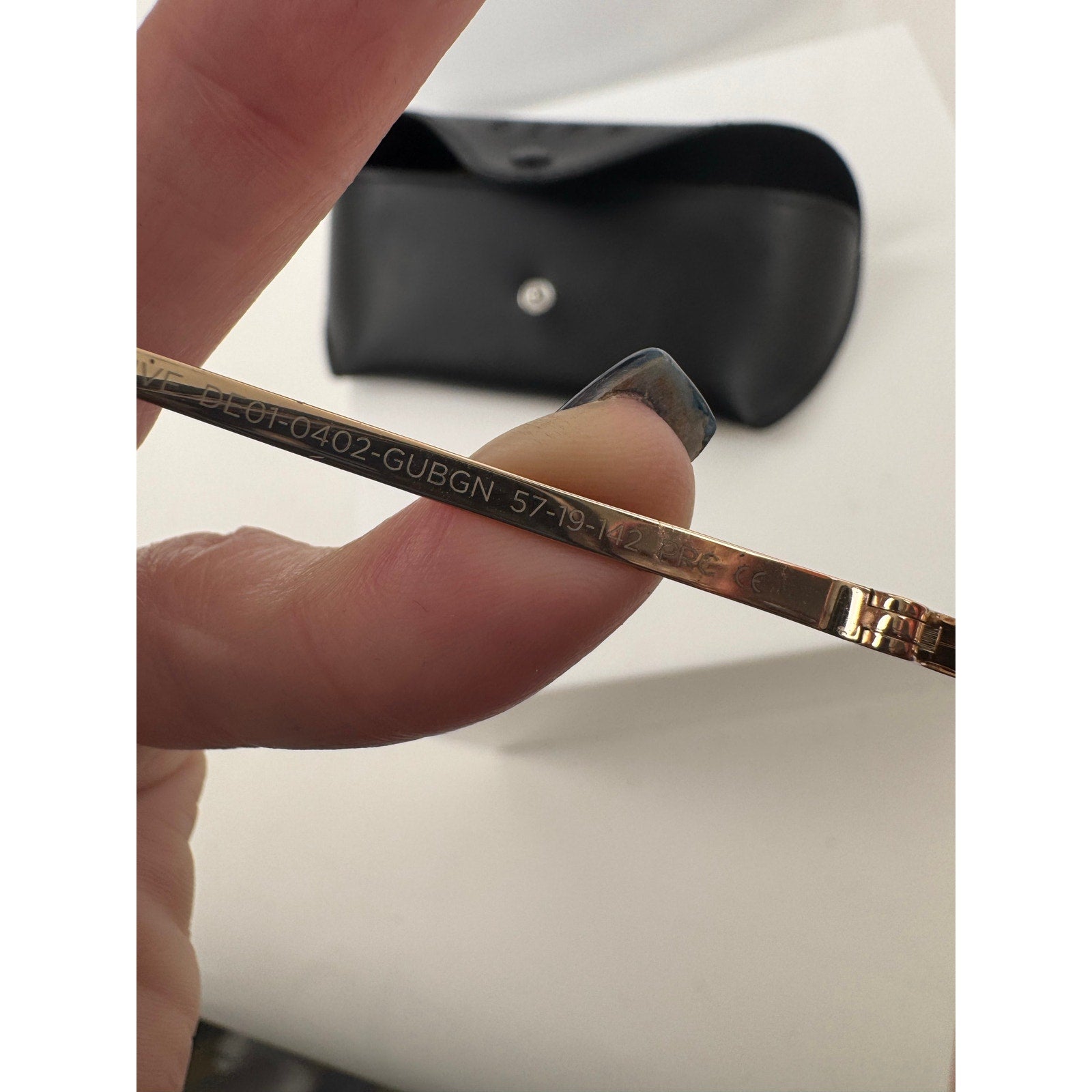 DIFF NWOT Pink & Gold Genevive Oversized Sunglasses With Case