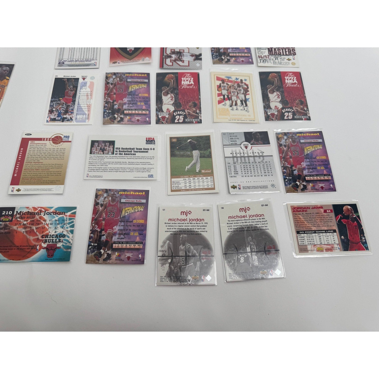 Michael Jordan Collector’s Card Bundle – NBA Trading Cards Lot