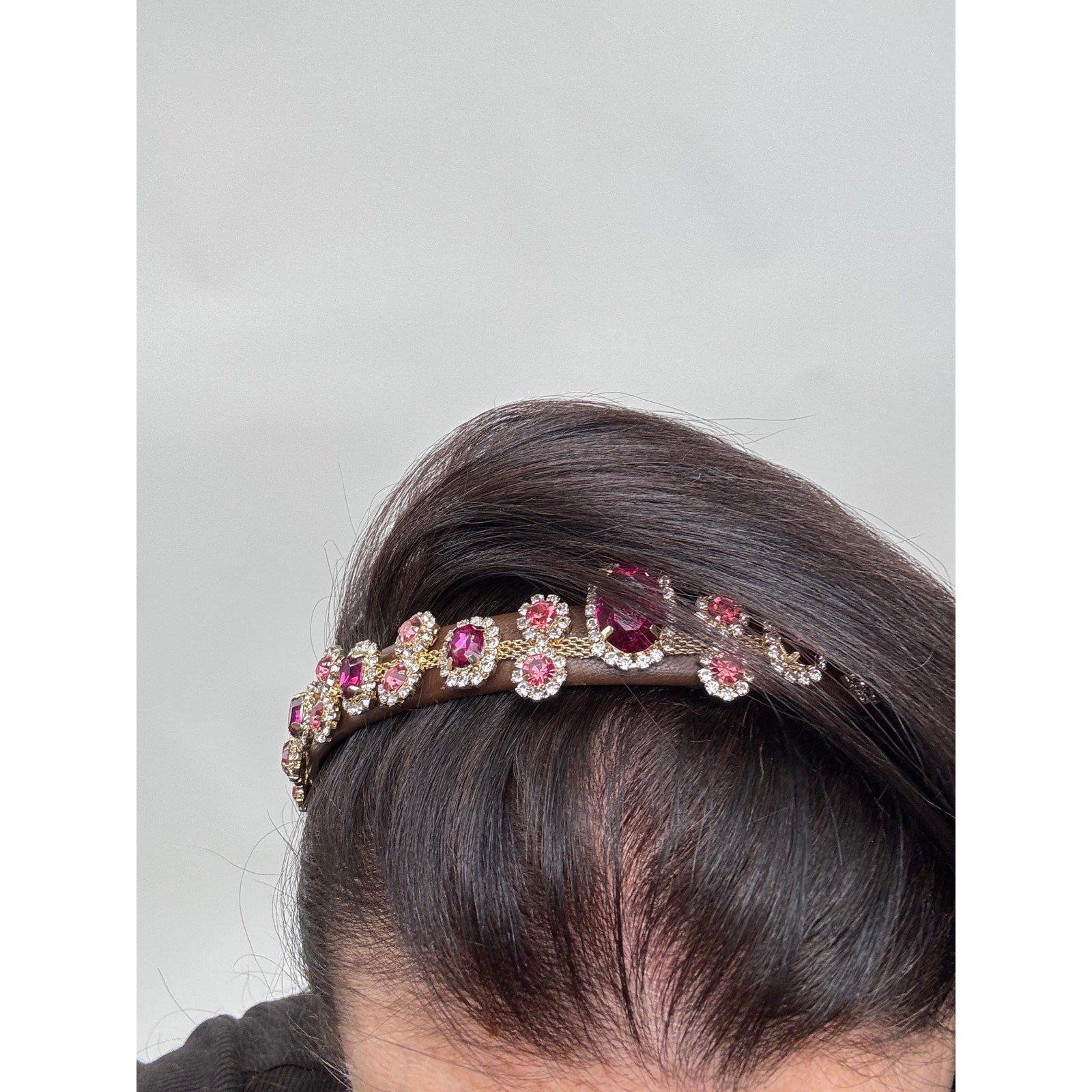 Handcrafted Bridal Headband – One of a-Kind Elegant Special Occasion