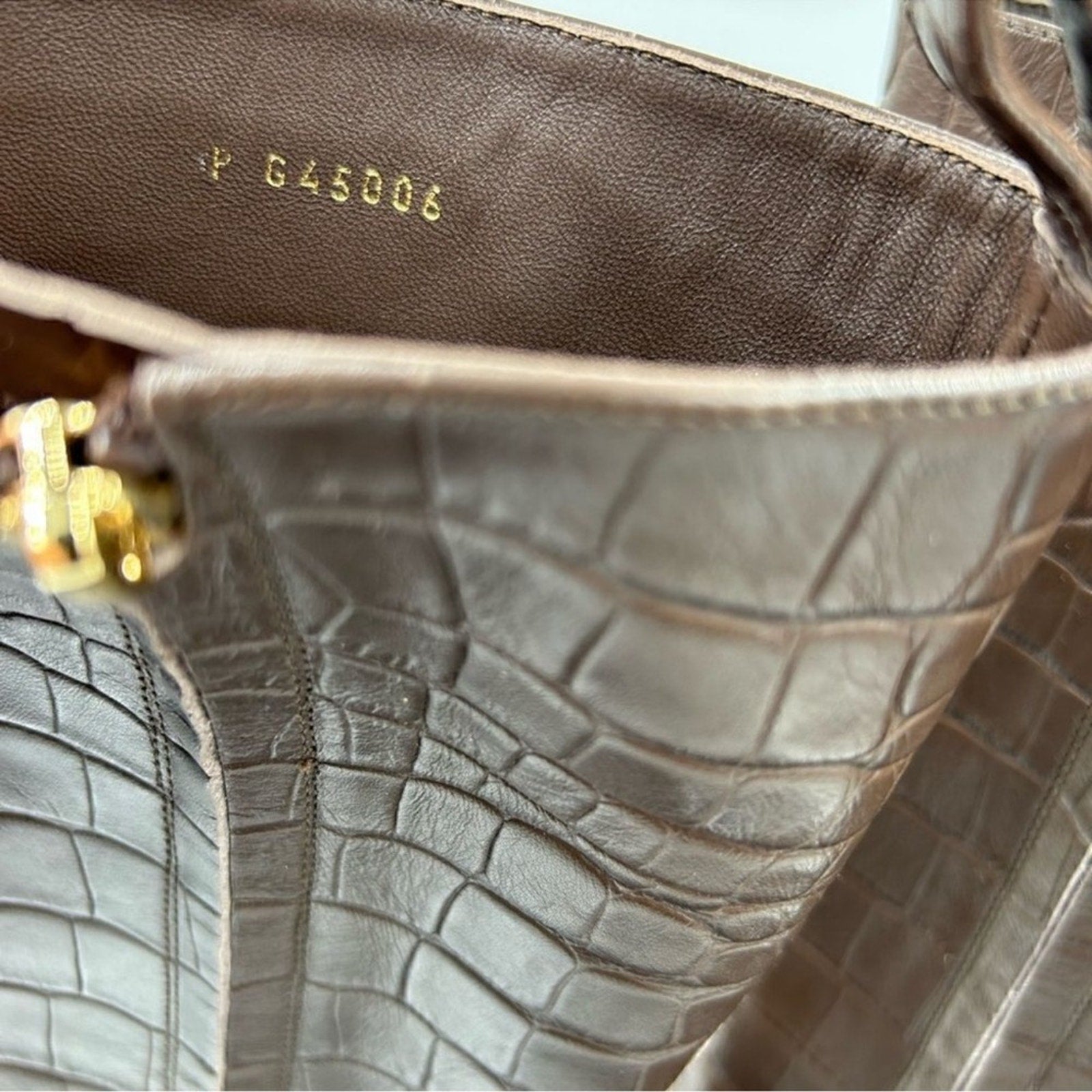 Women's Chanel icon plain toe block, heel boot 
Size 38.5 
Made in Italy.