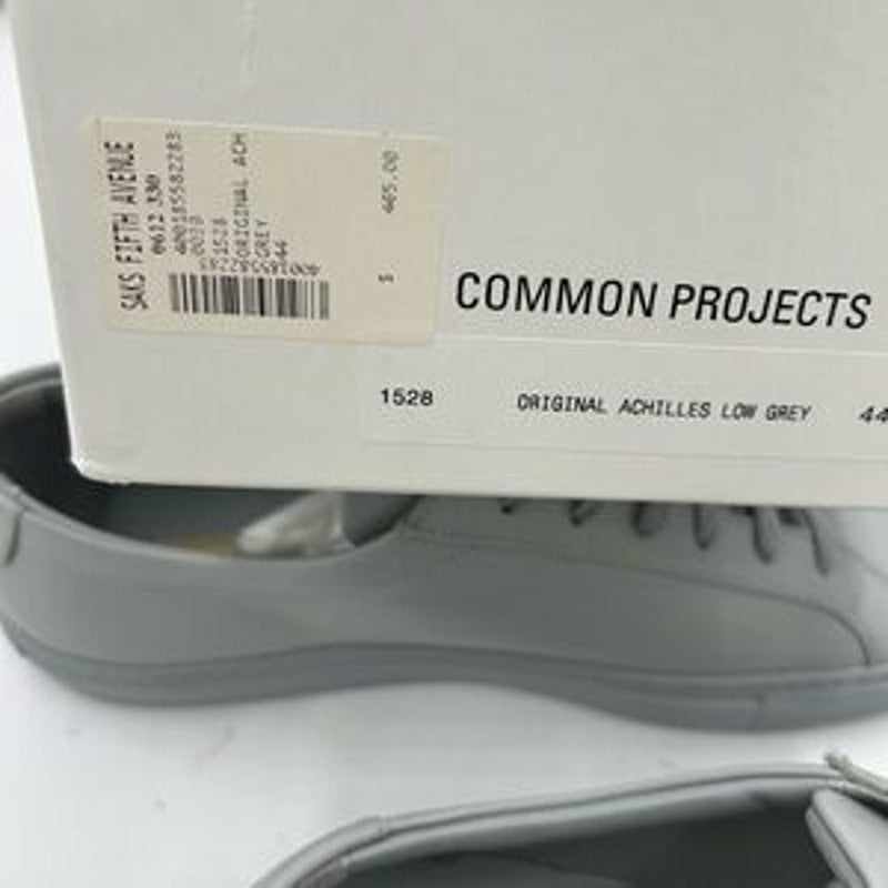 Men's common project low top leather sneaker size 44 made in Italy