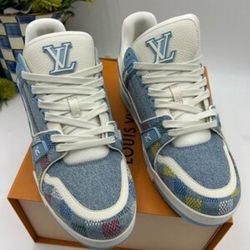 Men’s Louis Vuitton X Murakami trainer sneakers size 10 fits 11 US made Italy