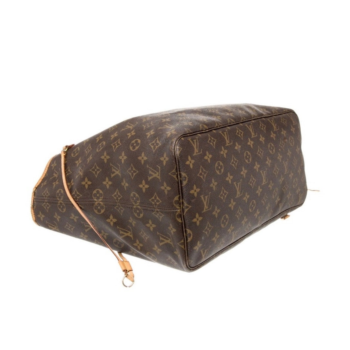 Louis Vuitton Vintage LV Monogram Neverfull GM Brown Coated Canvas Tote Bag
