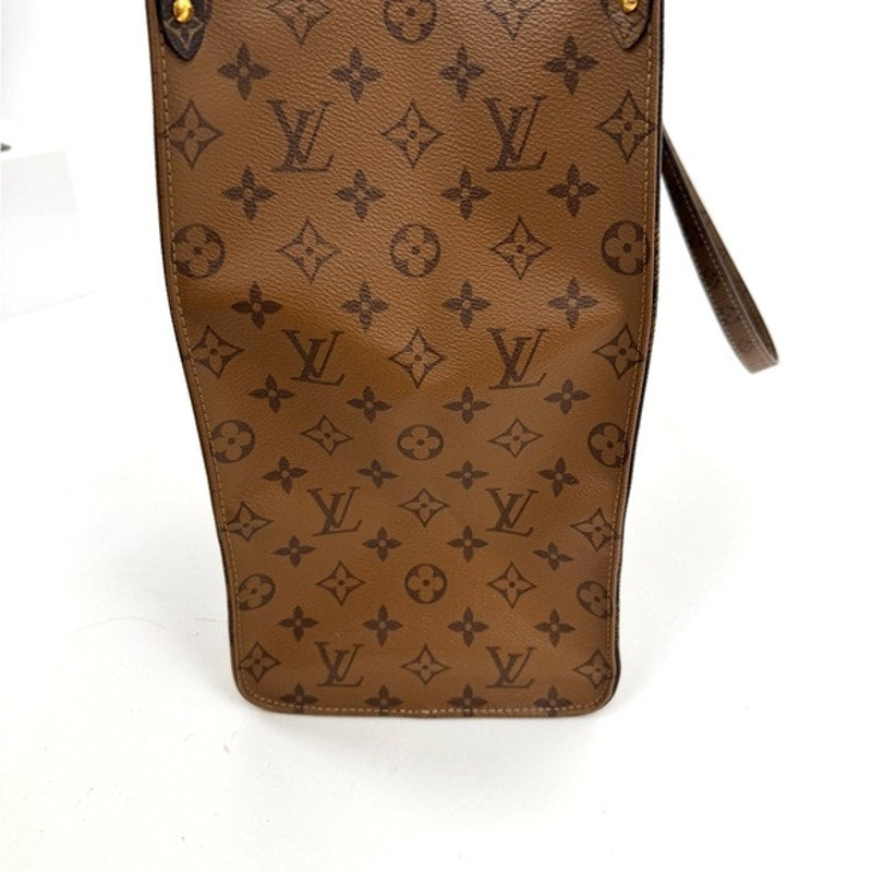 Louis Vuitton On the Go Brown and Light Brown Monogram Large Tote