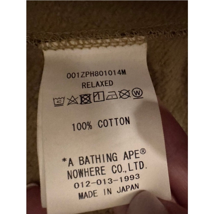 Men's A Bathing Ape BAPE 1st Camo Full Zip Hoodie Size XL
