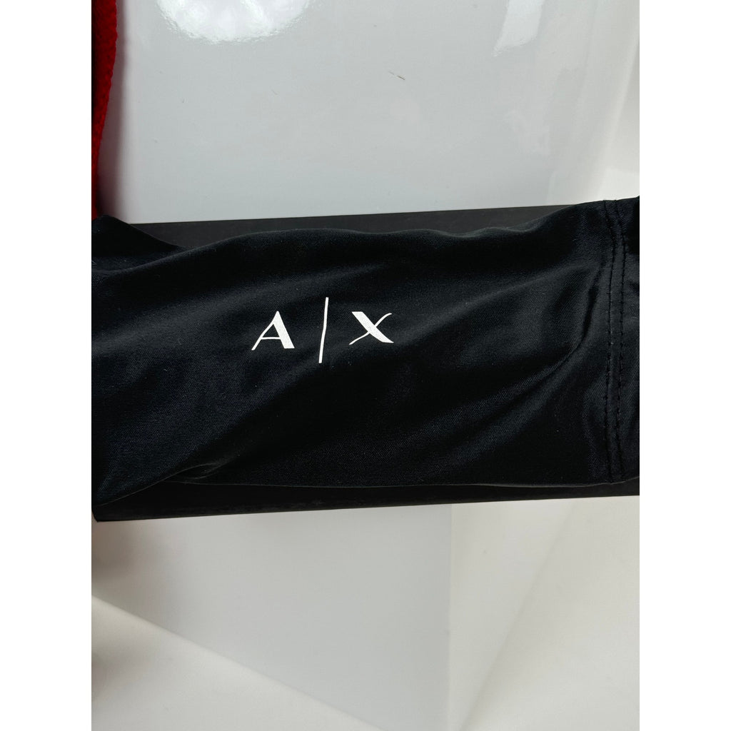 Armani Exchange Light Blue Round Geometric Sunglasses