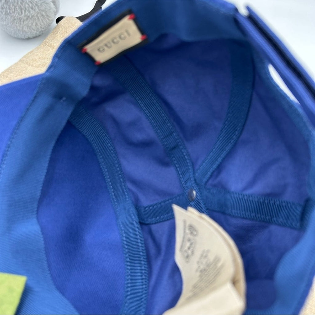 Men's Gucci 1921 logo baseball cap size medium/adjustable made in Italy