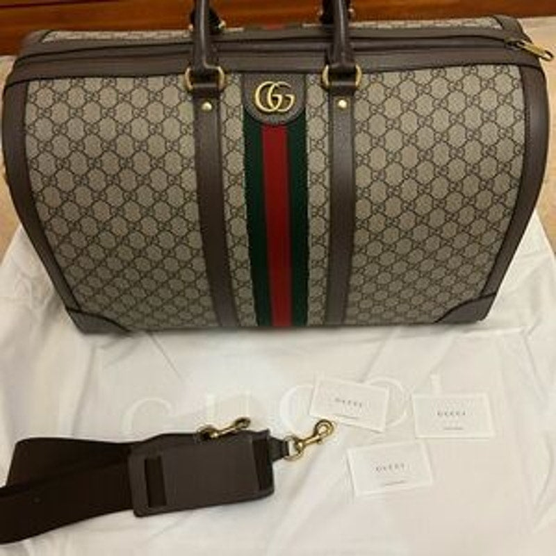 Gucci Savoy large duffel bag made in Italy NWT