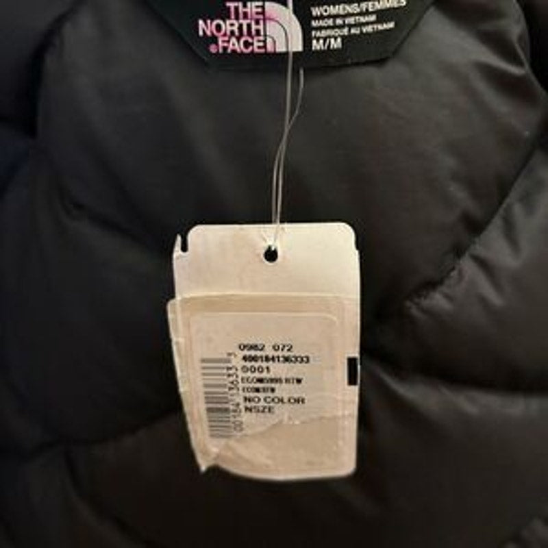 Women’s north face, quilted jacket, size medium
